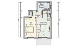 akacjowy zakątek rzut